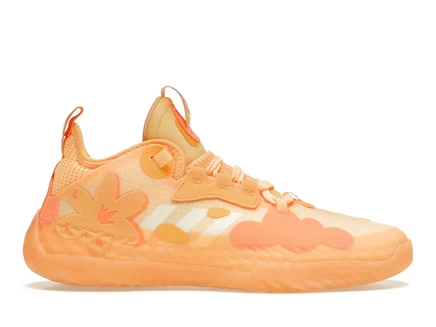 Мужские кроссовки Adidas Harden Vol. 5, оранжевые