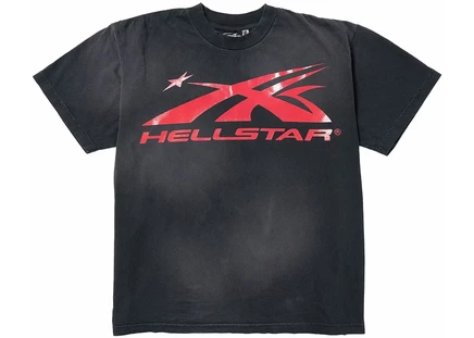 Футболка Hellstar Sport Logo Gel, черная