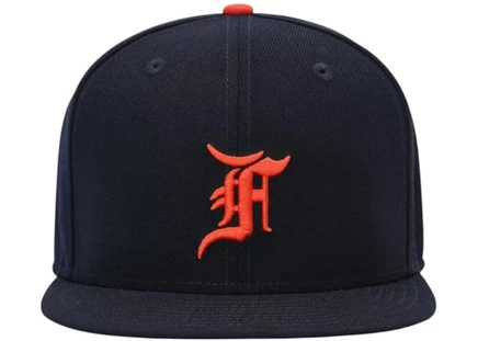 Мужская кепка Fear of God Detroit Tigers 59FIFTY, темно-синяя