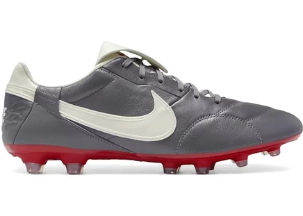 Мужские бутсы Nike Premier 3 FG, серо-красные