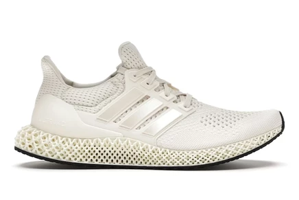 Мужские кроссовки adidas ultra 4d core white, белые