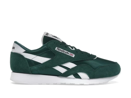 Мужские кроссовки Reebok Classic Nylon, зеленые/белые