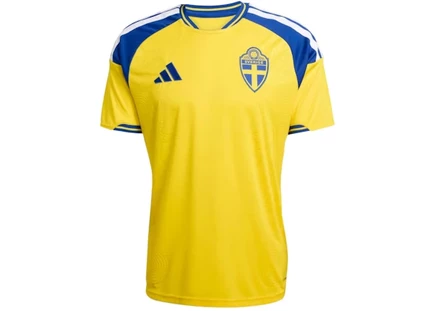 Детская домашняя футболка Adidas Sweden 26, желтая