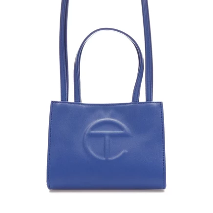 Сумка Telfar Shopping Bag Small Painters Tape, голубая