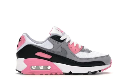 Женские кроссовки Nike Air Max 90 Recraft Rose, бело-розовые