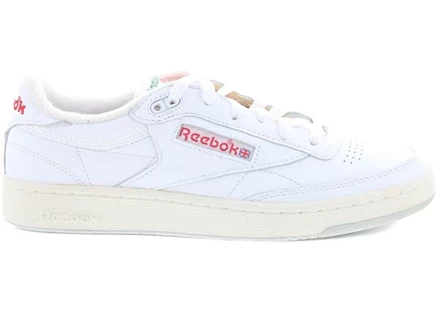 Мужские кроссовки Reebok Club C 85 Vintage, бело-красные
