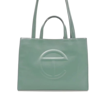 Унисекс сумка Telfar Shopping Bag Medium, шалфей
