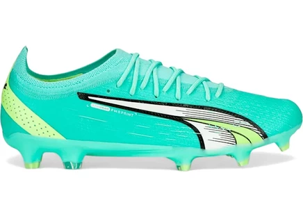 Мужские бутсы Puma Ultra Ultimate FG/AG, электрическая мята