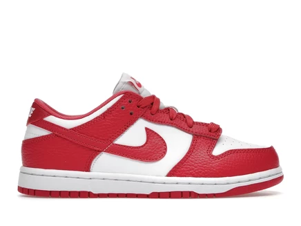 Детские кроссовки Nike Dunk Low White Gypsy Rose, бело-розовые