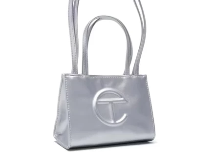 Унисекс сумка Telfar Shopping Bag Small, серебристая