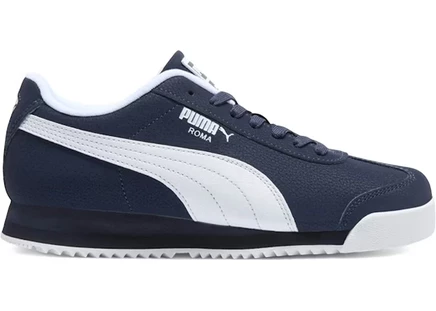 Детские кроссовки Puma Roma 24, темно-синие/белые