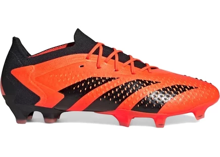 Футбольные бутсы Adidas Predator Accuracy.1 Low FG, оранжево-черные