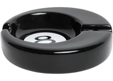 Пепельница Stussy 8 Ball Disk, черная