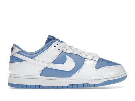 Женские кроссовки Nike Dunk Low Reverse UNC, бело-голубые