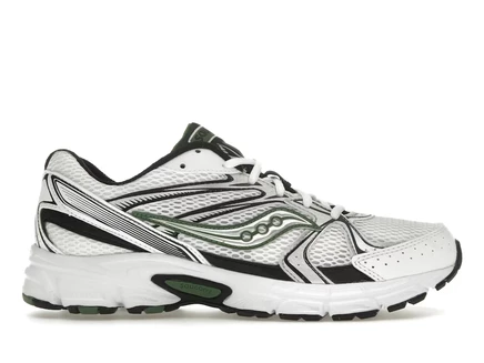 Мужские кроссовки Saucony Ride Millennium, бело-зеленые