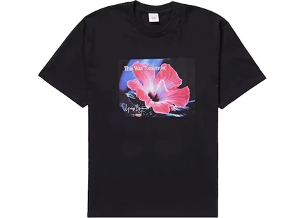Мужская футболка Supreme Yohji Yamamoto, черная
