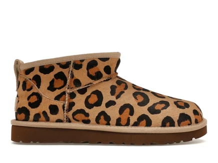 Женские ботинки Ugg Classic Ultra Mini Spotty, натуральный