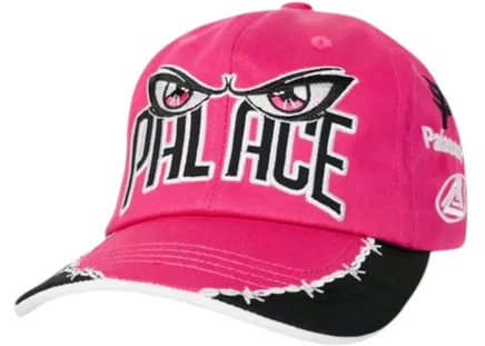 Мужская кепка Palace Eyes 6-панельная, розовая