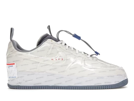 Мужские кроссовки Nike Air Force 1 Low Experimental, белые