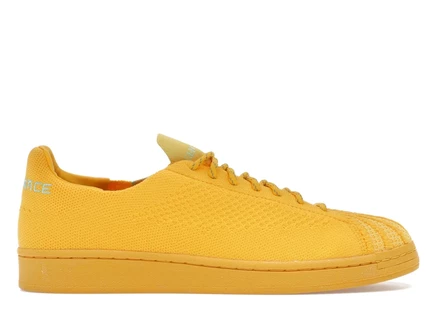 Мужские кеды Adidas Superstar Primeknit Pharrell, желтые