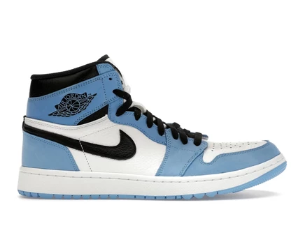Мужские кроссовки Jordan 1 Golf, университетский голубой