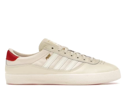 Мужские кроссовки Adidas Puig Indoor, кремово-белые
