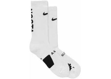Унисекс носки Nike x NOCTA Crew, бело-черные