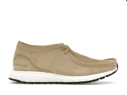 Мужские кроссовки Adidas Ultra Boost Wallabee, коричневые