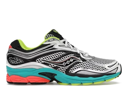 Мужские кроссовки saucony progrid omni 9, серебристые
