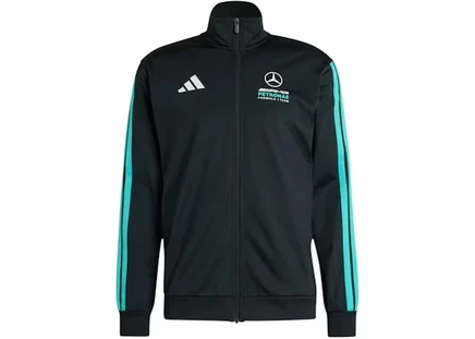 Мужская олимпийка Adidas Mercedes AMG Petronas Team DNA, черный с мятным