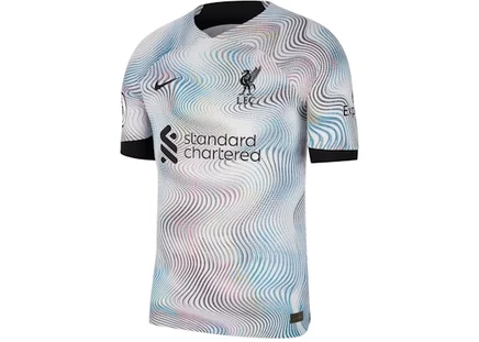 Мужская футболка Nike Liverpool 2022/23 Away Vapor Match, белая