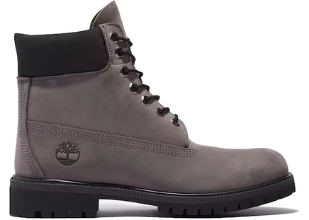 Мужские ботинки Timberland 6″ Premium Waterproof 50th Anniversary, нубук, средне-серые