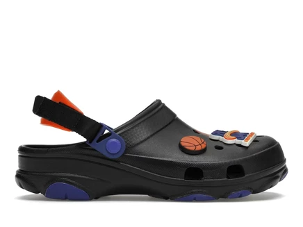 Мужские сабо Crocs Space Jam, черно‑сине‑оранжевые