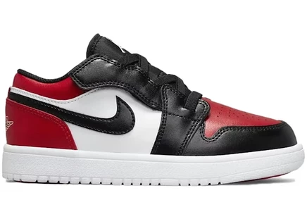 Jordan 1 Low ALT Bred Toe (PS) gym red/black/white