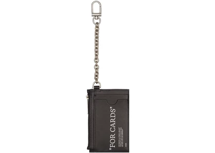 Кардхолдер-брелок Off-White Quote Bookish, черный