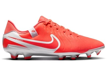 Мужские бутсы Nike Tiempo Legend 10 Academy MG, оранжево-белые