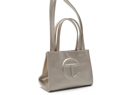 Унисекс сумка Telfar Shopping Bag Small, золотая