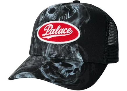 Мужская кепка-тракер Palace Smoked, черная