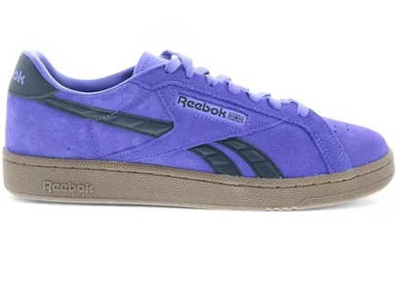 Мужские кроссовки Reebok Club C Grounds, фиолетово-лаймовые