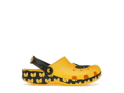 Детские кроксы Crocs Classic Clog Wu-Tang Clan, желто-черные