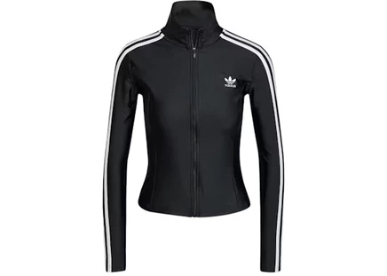 Женская олимпийка Adidas Adicolor 3-Stripes Slim, черная