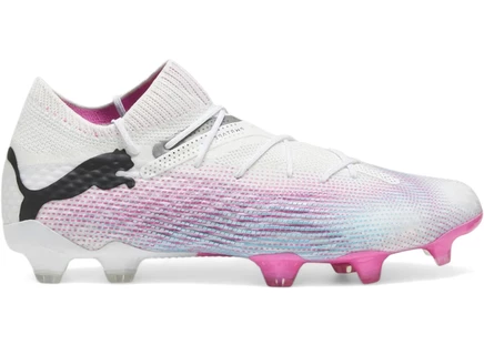 Мужские бутсы Puma Future Ultimate 7, бело-черно-розовые