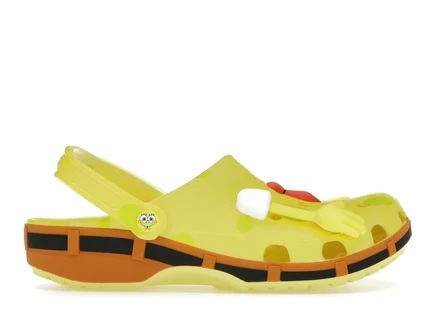Мужские кроксы Crocs Classic Clog SpongeBob SquarePants, банановые
