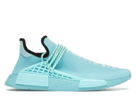 Мужские кроссовки Adidas NMD Hu Pharrell Clear Aqua, голубые
