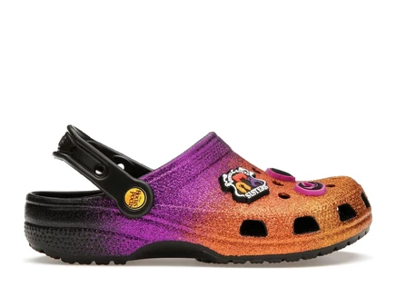 Унисекс кроксы Crocs Classic Clog Hocus Pocus, черно-многоцветные