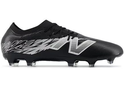 Мужские бутсы New Balance Furon V8 Pro FG, черно-серебристые