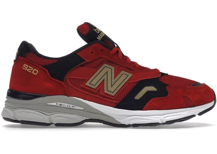 Кроссовки New Balance 920 Year of the Ox, красно-чёрно-белые