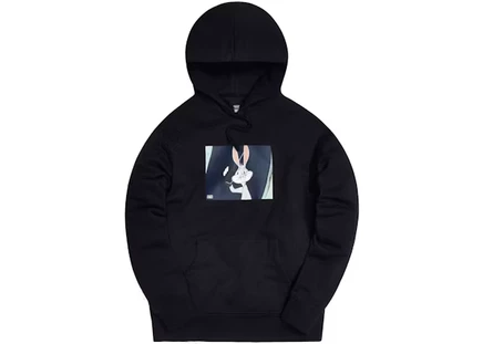 Kith x Looney Tunes What's Up Doc Hoodie Black black