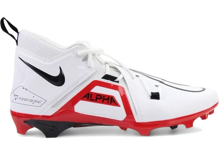 Мужские бутсы Nike Alpha Menace Pro 3, бело-черно-красные