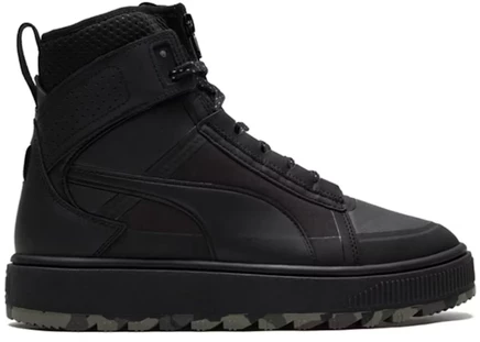 Кроссовки Puma Suede Mid Winter Adapt, черные/камуфляж